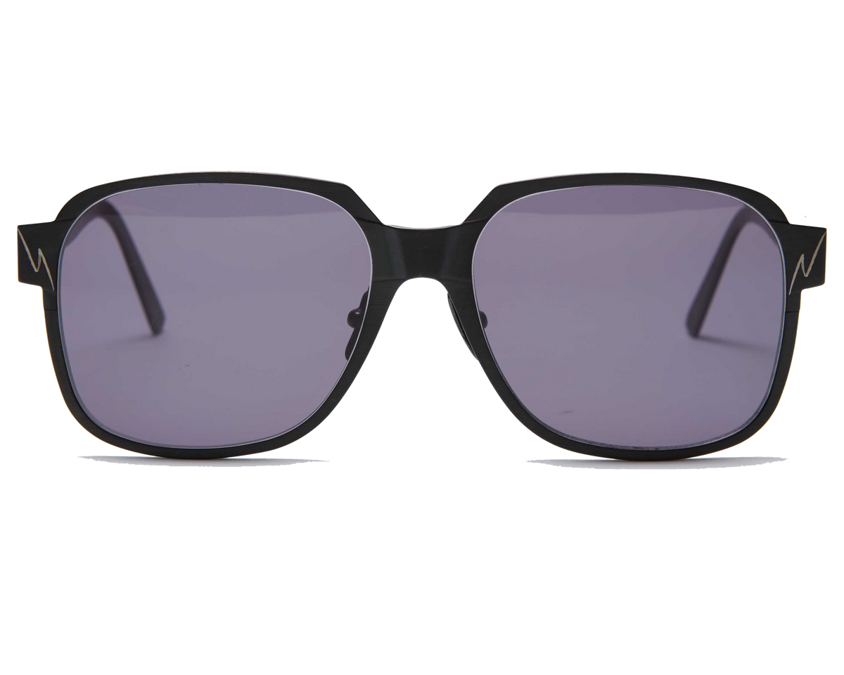 Black Dennis Sunglasses - Designer Eyewear from Nessy Khem display picture 3